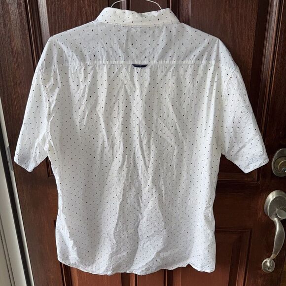 7 Diamonds Vision Quest Shirt Men's 2X Short Sleeve geometric pattern Button Up - Picture 7 of 8